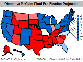 Pre-Election Map